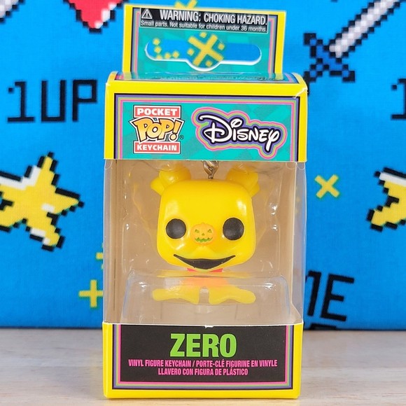 Funko PoP Disney Pocket Keychain Zero 2.5" NBC The Nightmare Before Christmas - Picture 1 of 9